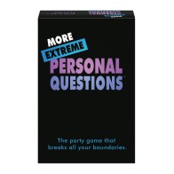 More Extreme Personal Questions Party Game - Fun Revealing Experience