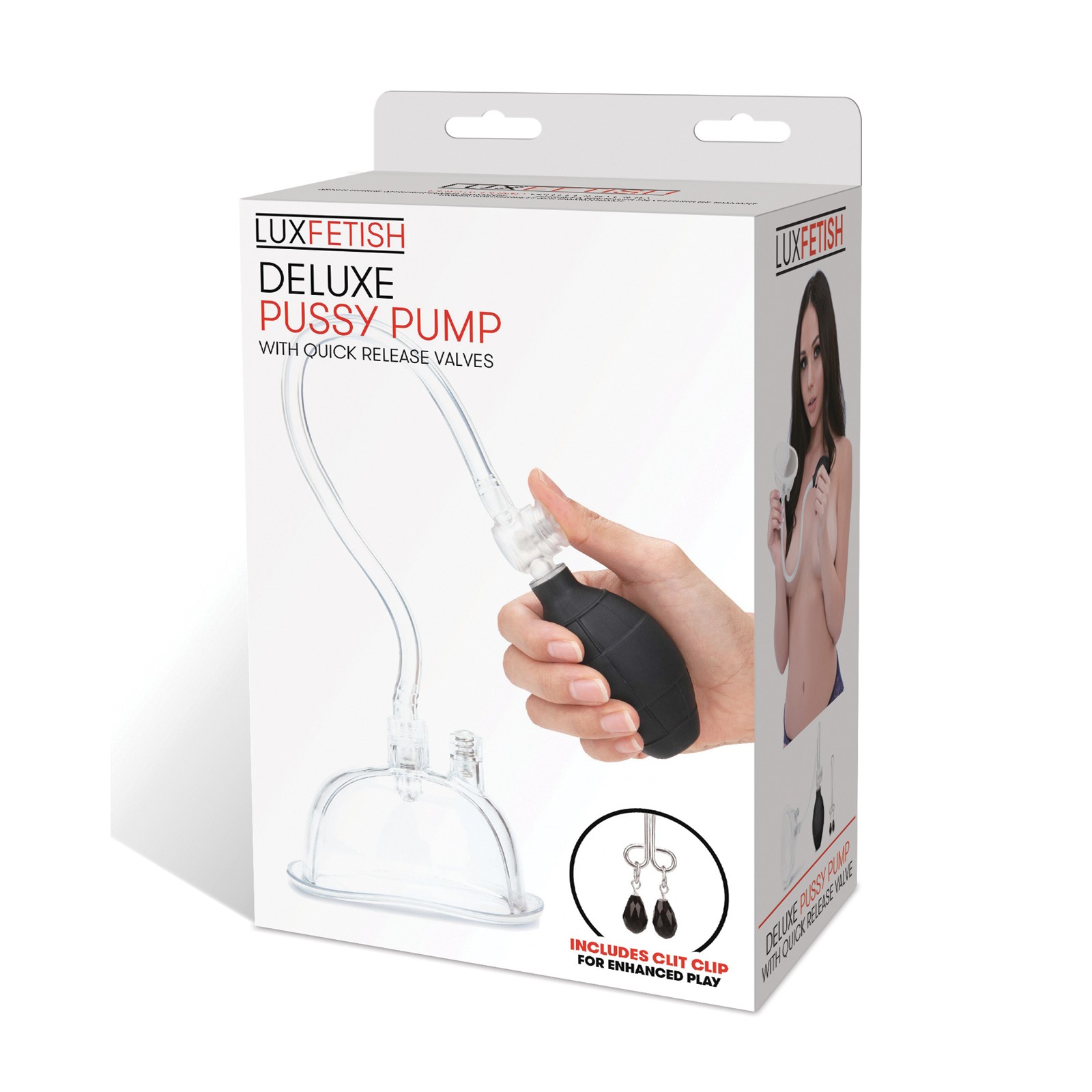 Lux Fetish Deluxe Pussy Pump with Quick Release