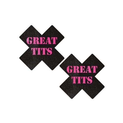 Pastease Premium Great Tits Cross - Negro/Rosa T/U