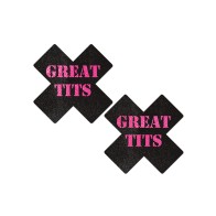 Pastease Premium Great Tits Cross - Negro/Rosa T/U