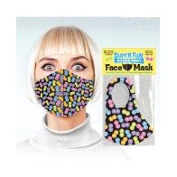 Super Fun Boobie Print Mask