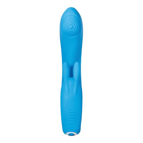 Vibrador Evolved Sea Breeze Bunny Dual Stim - Azul