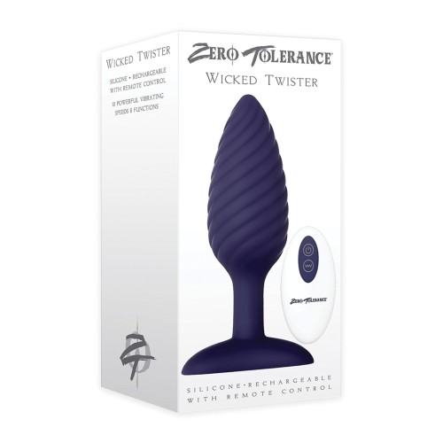 Plug Anal Zero Tolerance Wicked Twister