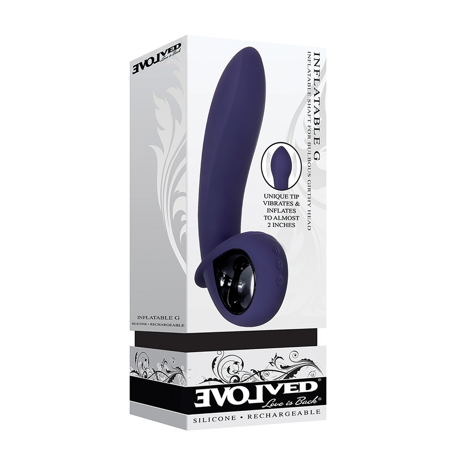 Vibrador Inflatable G Recargable Evolved