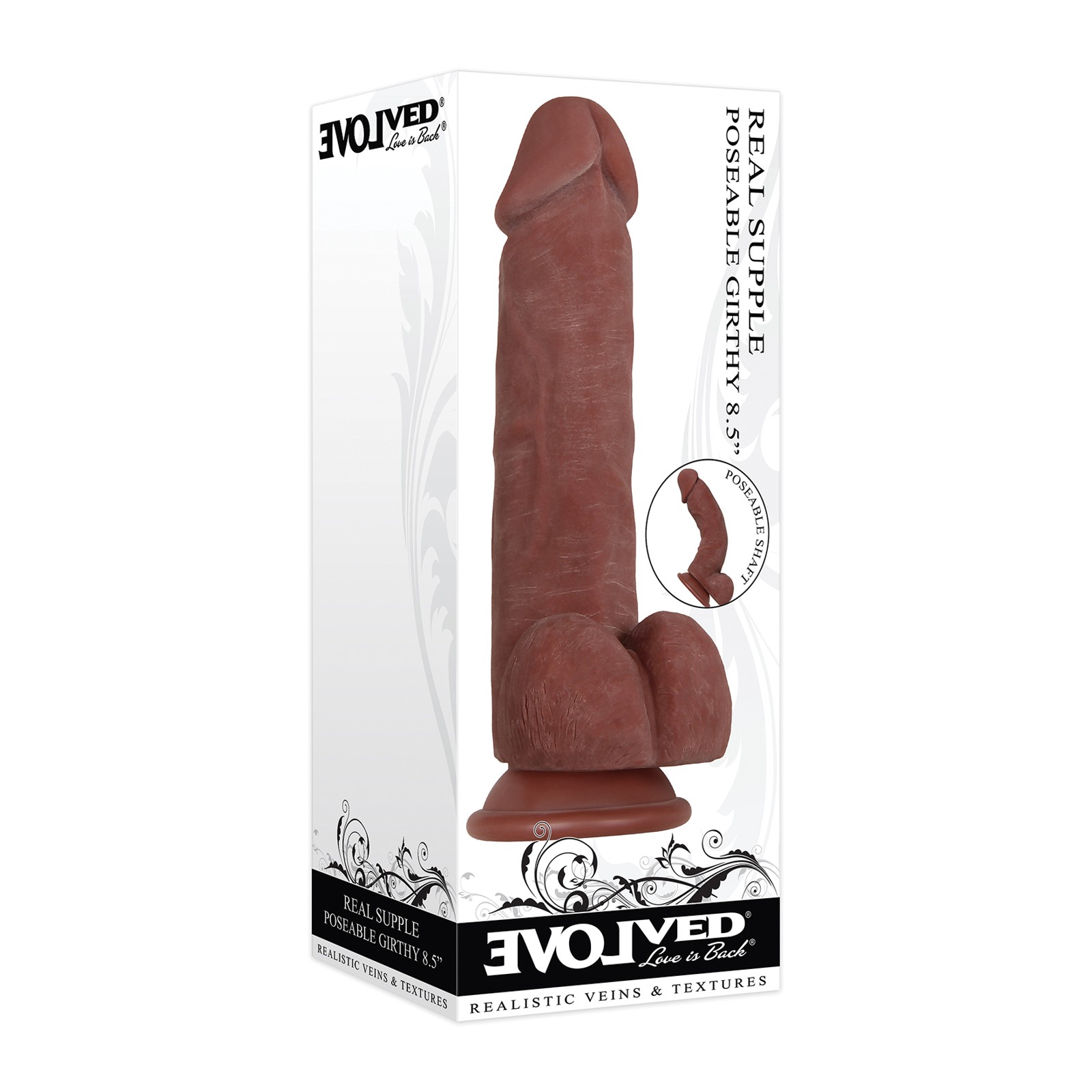 Evolved Real Supple Poseable Dildo | Realistic Pleasure