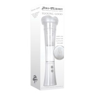 Zero Tolerance Sucking Good Vibrating Pump White Clear