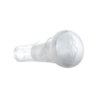 Zero Tolerance Sucking Good Vibrating Pump White Clear