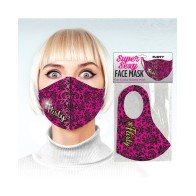 Flirty Script Fun and Sexy Mask