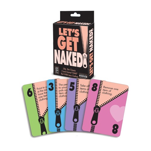 Juego de Cartas Lets Get Naked