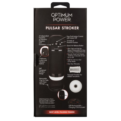 Optimum Power Pulsar Stroker Black