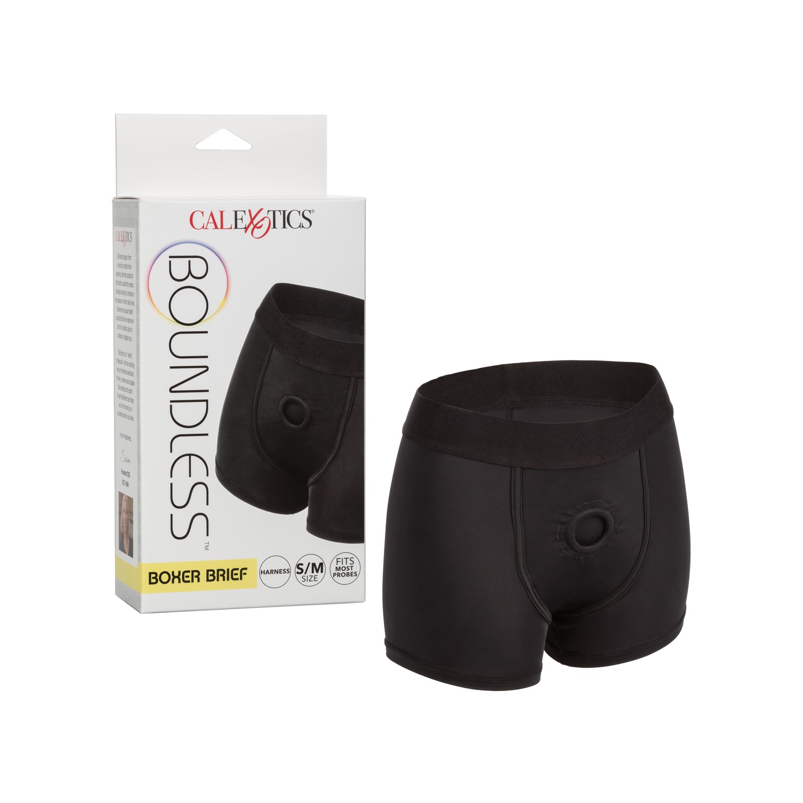 Arnés Boxer Brief Sin Límites S/M - Negro