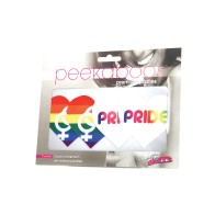 Pasties Premium Peekaboos - Corazones Pride