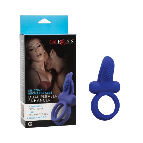 Couples Enhancers Dual Pleaser Blue