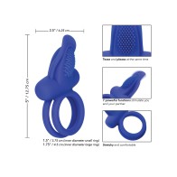 Couples Enhancers Dual Pleaser Blue