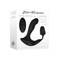 Vibrador Prostático Cintado y Golpeado Negro Zero Tolerance