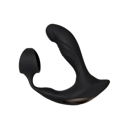 Vibrador Prostático Cintado y Golpeado Negro Zero Tolerance