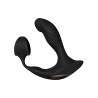 Vibrador Prostático Cintado y Golpeado Negro Zero Tolerance