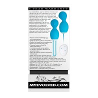 Evolved Twistin The Night Away Kegel Vibrator - Blue