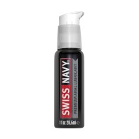 Lubricante Anal a Base de Silicona Swiss Navy 1 oz