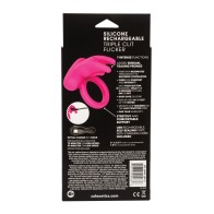 Silicone Rechargeable Triple Clit Flicker for Couples