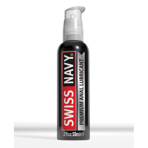 Lubricante Anal a Base de Silicona Swiss Navy 2 oz