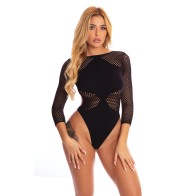 Bodysuit Definitive Diva Pink Lipstick Negro O/S