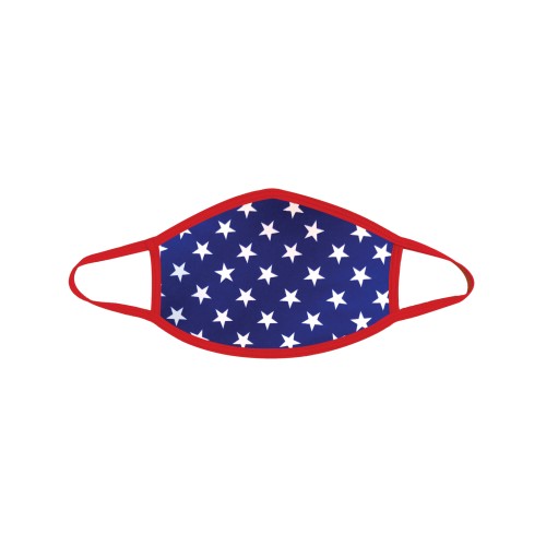 Neva Nude Murica USA Mask Blue Star Red