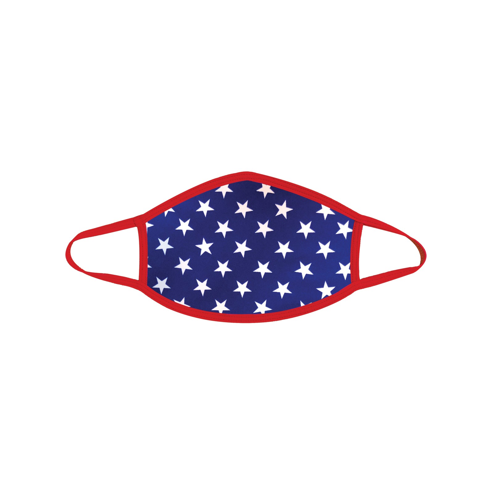 Neva Nude Murica USA Mask Blue Star Red