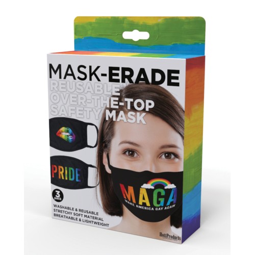 Máscaras Mask-erade de Hott Products para Seguridad con Estilo