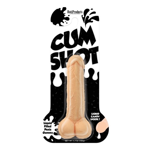 Cum Shots Gummy Pecker Relleno de Líquido