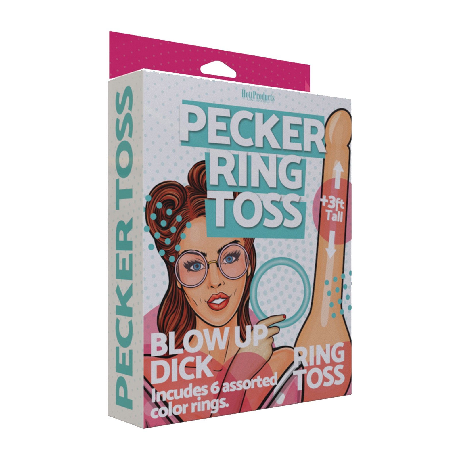 Inflatable Pecker Ring Toss