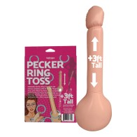 Juego de Lanzamiento de Aros Pecker Inflables