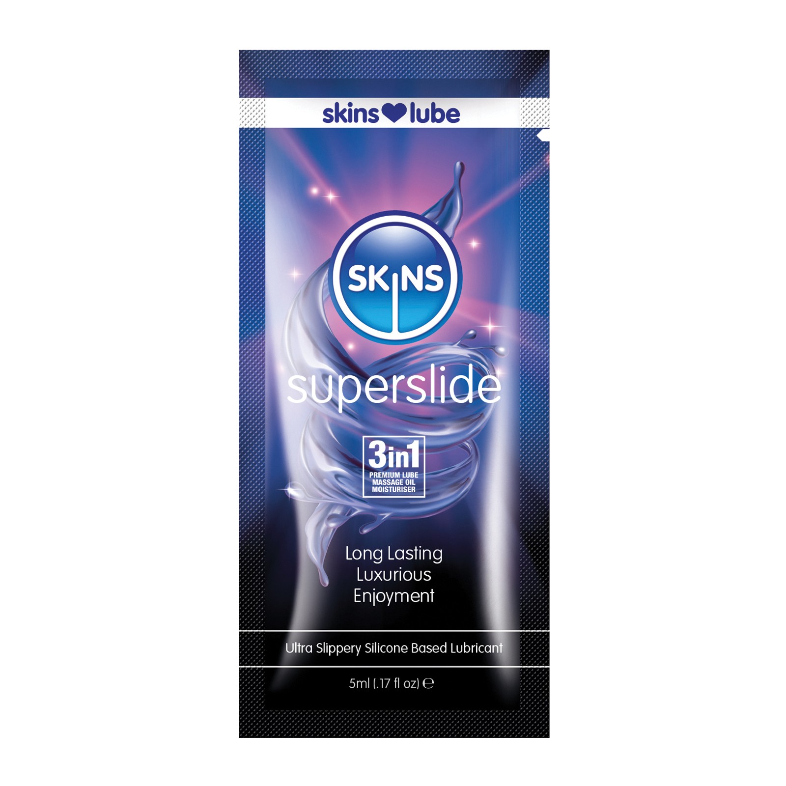 Skins Super Slide Silicone Based Lubricant 5 ml