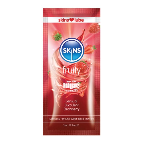 Skins Strawberry Water Based Lubricant