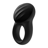 Satisfyer Signet Ring with App Black