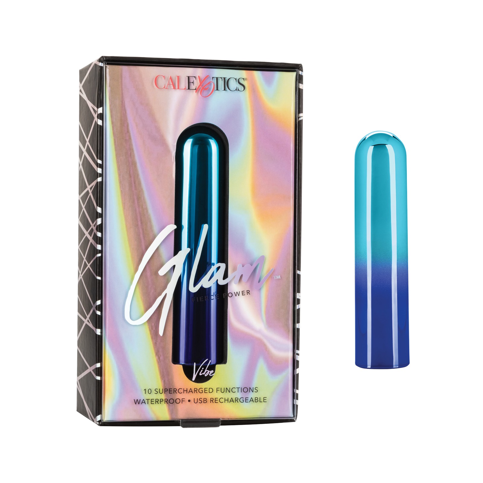 Glam Vibe Blue Bullet Vibrator