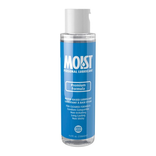 Lubricante a Base de Agua Premium Moist 4.4 oz