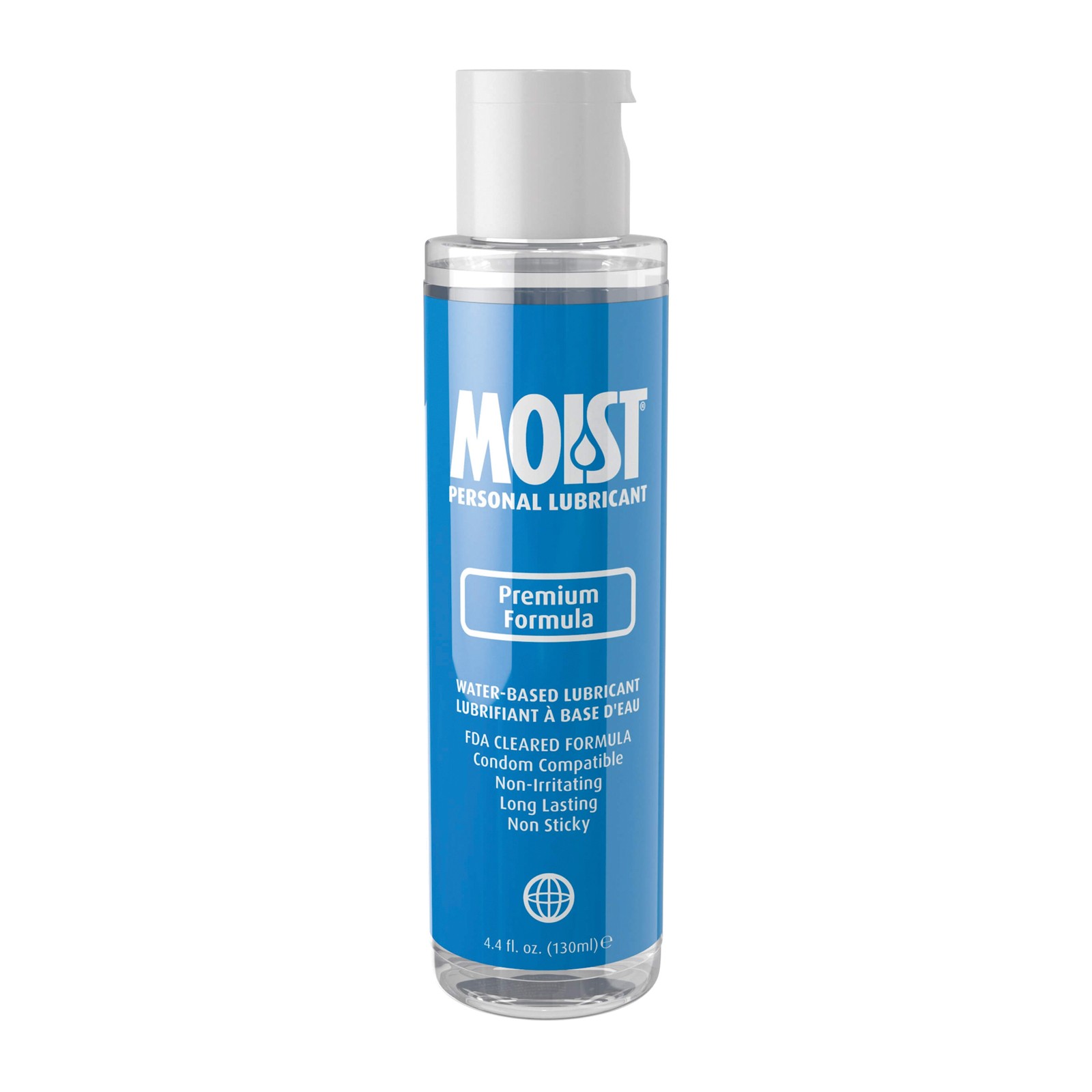 Lubricante a Base de Agua Premium Moist 4.4 oz