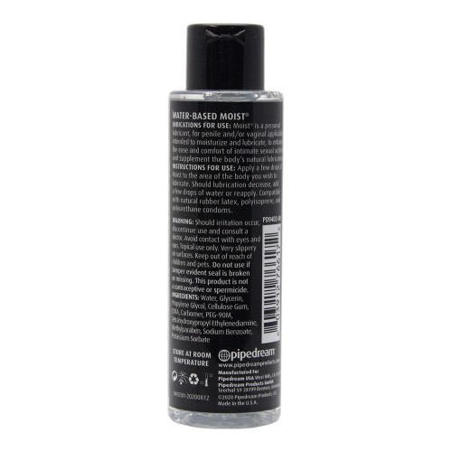 Lubricante Personal a Base de Agua Moist Backdoor 4.4oz