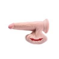 King Cock Plus 7 Inch Triple Density Cock Ivory