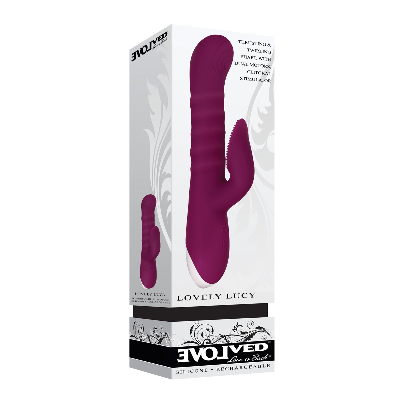 Vibrador Evolved Lovely Lucy Púrpura