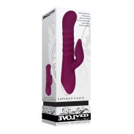 Evolved Lovely Lucy Purple Vibrator