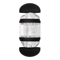 Zero Tolerance Double Decker Stroker Black Clear