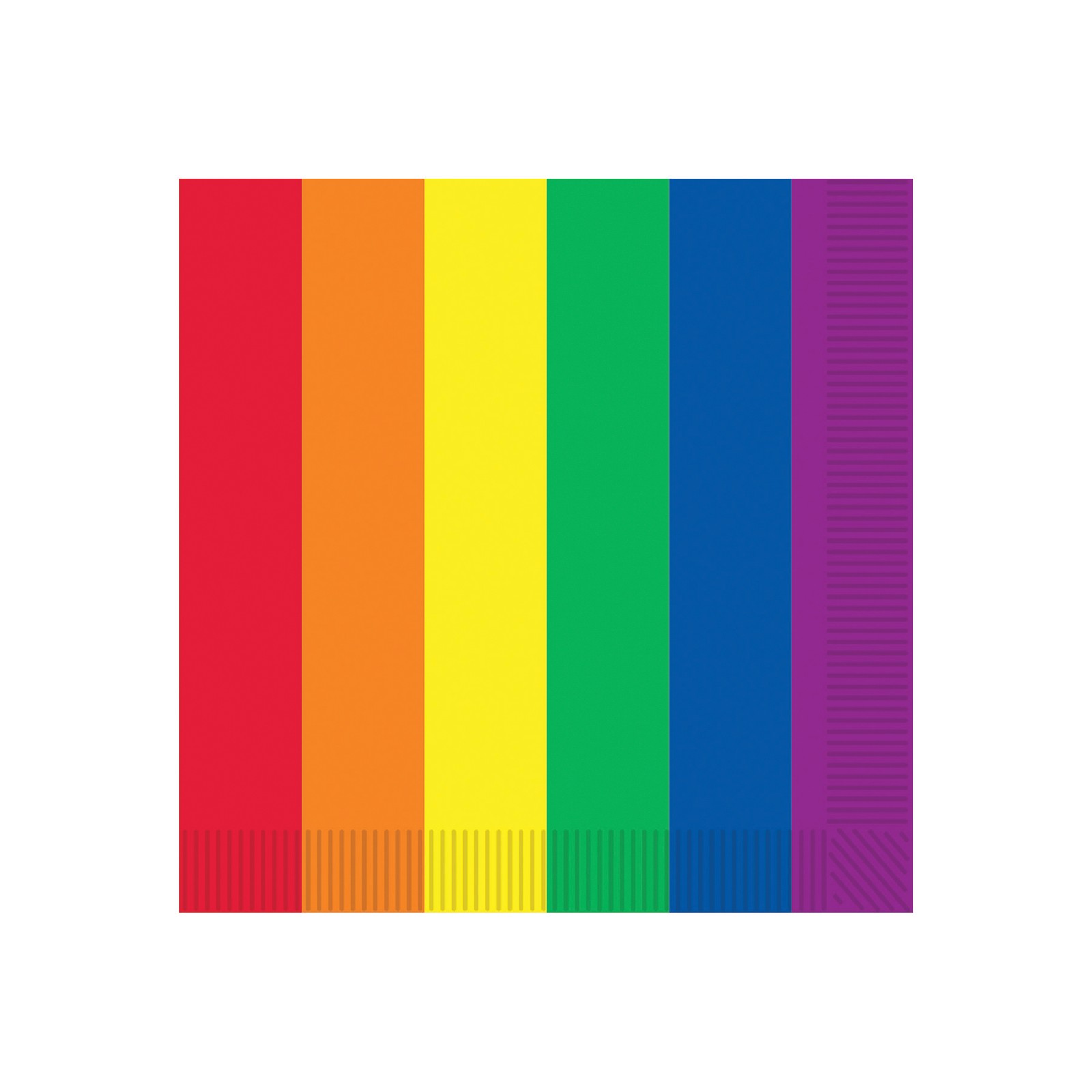 Pride Rainbow Luncheon Napkins Pack of 16