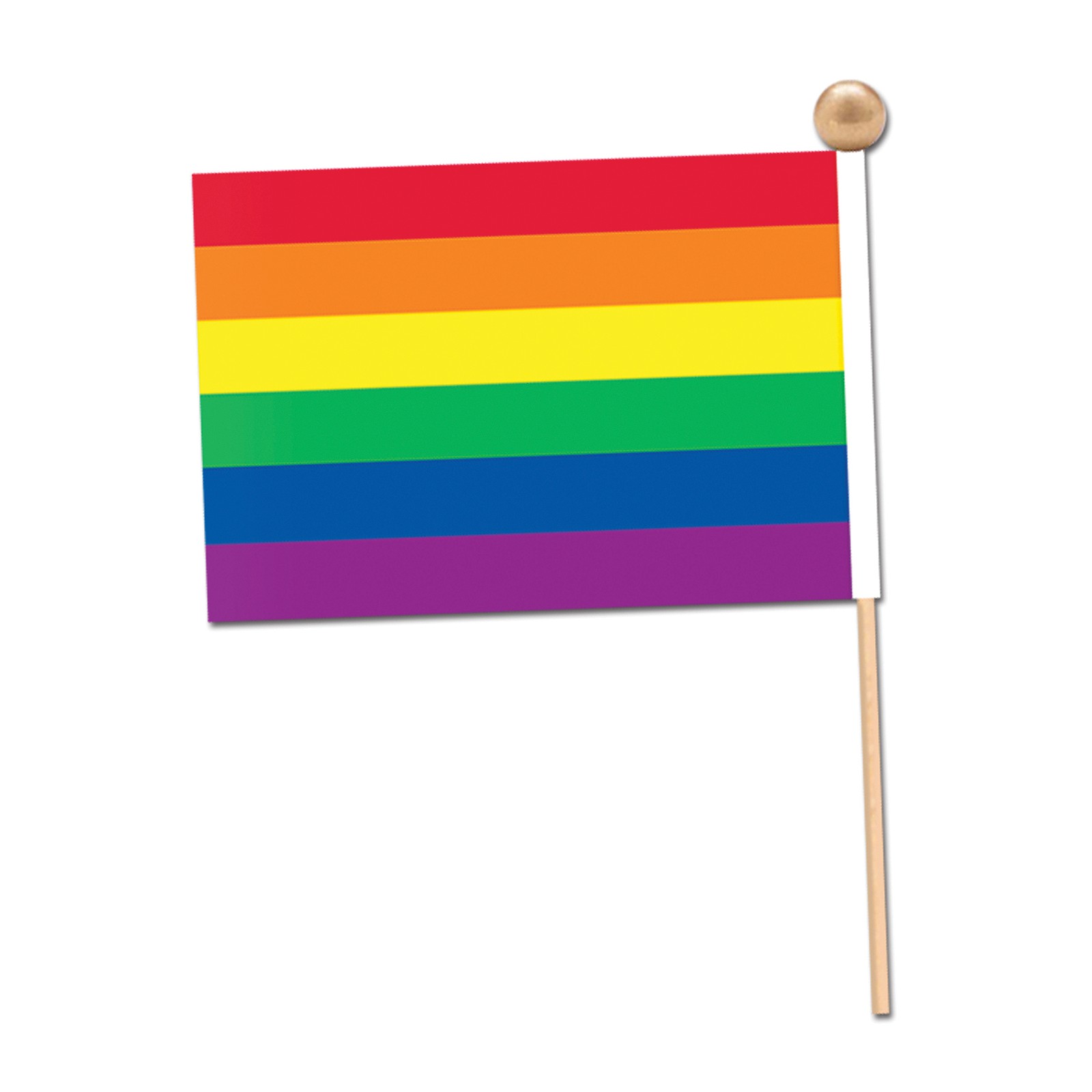 Pride Rainbow Fabric Flag - Celebratory Decor