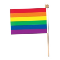 Pride Rainbow Fabric Flag - Celebratory Decor