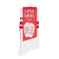 Shots Sexy Socks Dirty Mind Female