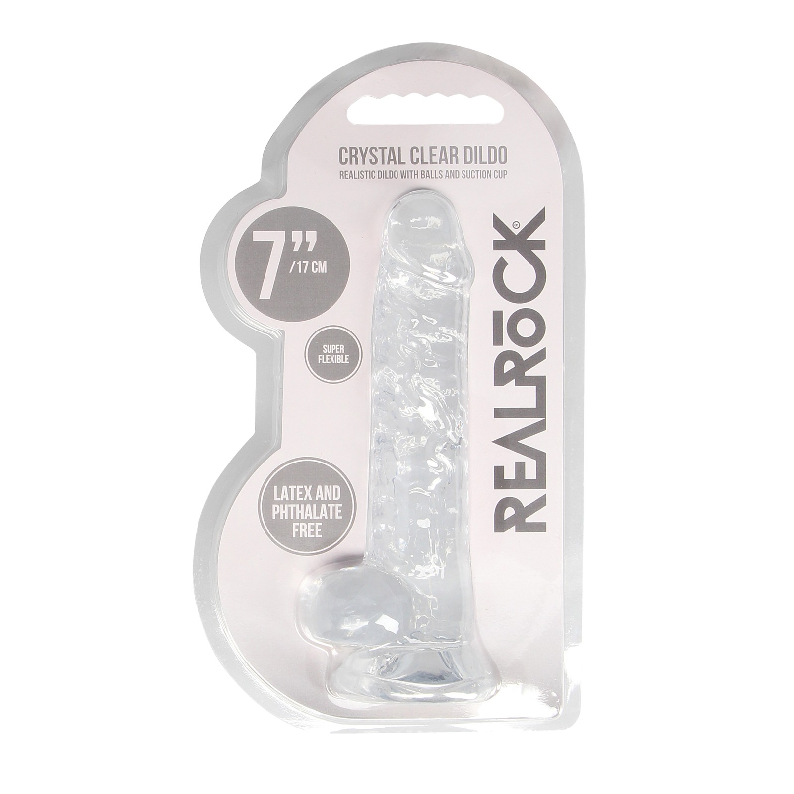 RealRock Realistic 7 Inch Dildo with Balls for Lifelike Pleasure