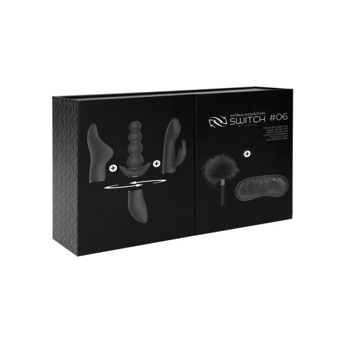 Kit de Placer Shots Switch #6 Negro Conjunto Vibrante