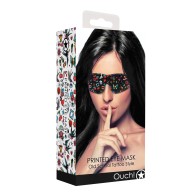 Vintage Tattoo Style Eye Mask for Sensual Play